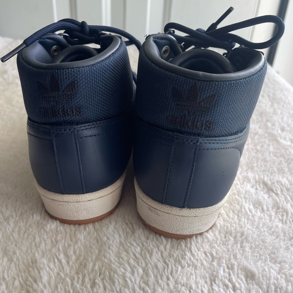 Adidas Ortholite Pro model Aux 3 Hightop navy white sneakers - Picture 5 of 10